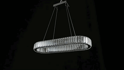 Modern Nordic Crystal LED Pendant Light