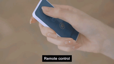 Portable Rechargeable Ceiling Fan with LED Light & Remote Control