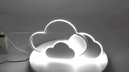 Cloud LED Ceiling Light – Adjustable Color Temperature Fixture