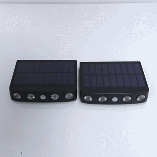 4 LED Solar Motion Sensor Security Light – Waterproof Outdoor Wall Lamp