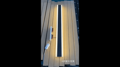 Modern LED Outdoor Wall Sconce – IP67 Frosted Acrylic Light