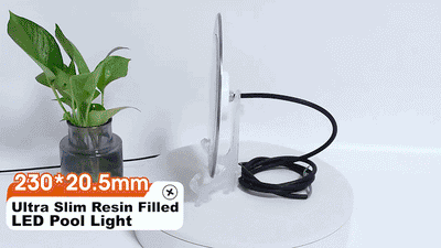 Smart RGB LED Pool Light – App-Controlled IP68 Underwater Lighting