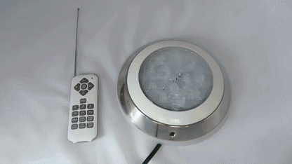 Stainless Steel RGB LED Pool Light – IP68 Waterproof Underwater Lighting