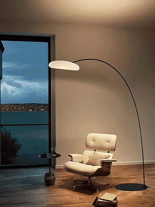 Modern Minimalist LED Floor Lamp – Artistic Standing Mood Light