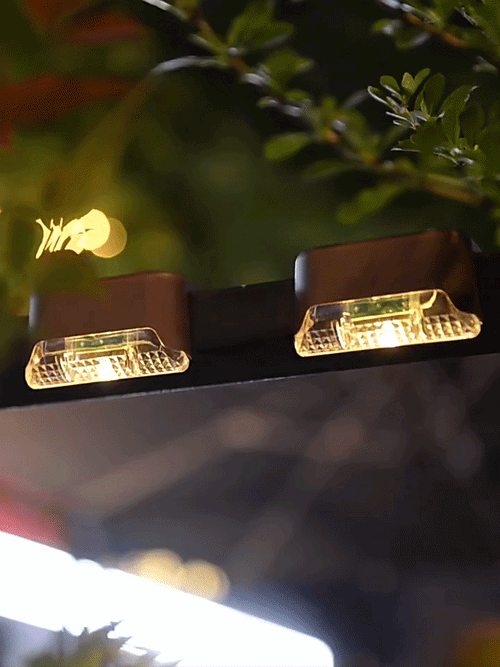 Solar Step Lights Outdoor – IP65 LED Stair & Pathway Lighting