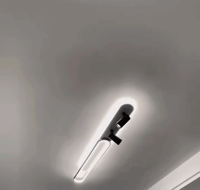 Modern Acrylic LED Chandelier – Adjustable Spotlights, Dimmable