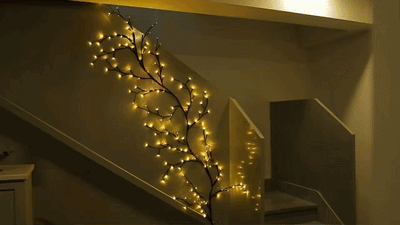 USB LED Branch Lights with Remote – 8 Modes Decorative String Lights