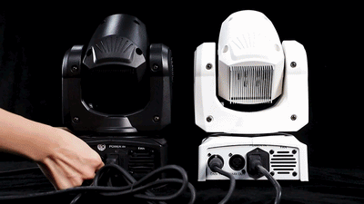 30W RGBW LED Moving Head Gobo Light – DMX Stage & DJ Lighting