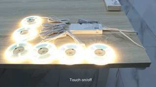 COB LED Strip Wall Light – Touch Dimmable Up & Down Lighting
