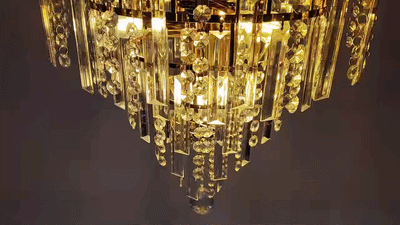 Luxury K9 Crystal Chandelier – Elegant Modern Ceiling Light