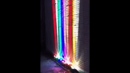 Waterproof RGB LED Outdoor Wall Light