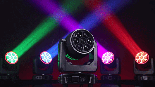 7×40W RGBW Moving Head Light – DMX Wash Beam Zoom Stage Lighting
