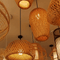 Handcrafted Bamboo Pendant Lamp – Wicker LED Ceiling Light