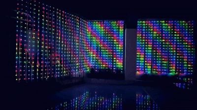 Smart RGB Curtain Lights – 400–800 LED Music Sync Fairy Lights