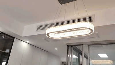Modern Nordic Crystal LED Pendant Light