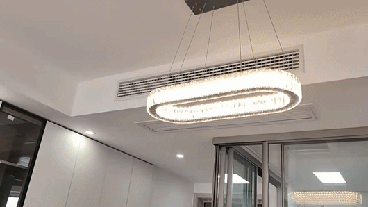 Modern Nordic Crystal LED Pendant Light