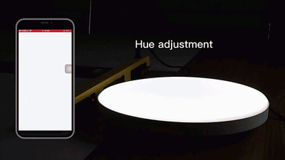 Smart RGB LED Ceiling Light with App & Voice Control (WiFi + Bluetooth)