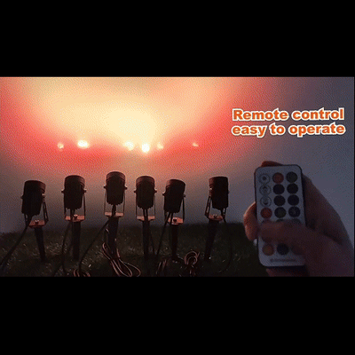 Smart RGB Landscape Light – App-Controlled Waterproof Garden Spotlight