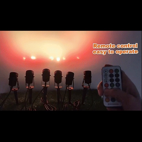 Smart RGB Landscape Light – App-Controlled Waterproof Garden Spotlight