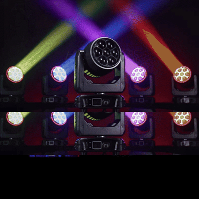 200W LED Gobo Moving Head Light – DMX Beam & Pattern Stage Projector