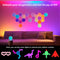 Hexagonal LED Wall Lights – 20 Sets RGB Smart App Control, Music Sync Honeycomb Gaming Lights