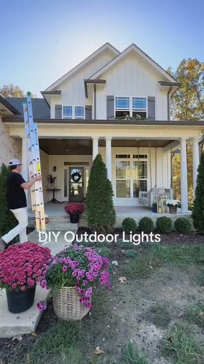 Smart RGBIC Permanent Outdoor Lights – 50ft / 100ft / 150ft LED String Lighting